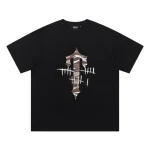 Czarna koszulka Trapstar x Chapter 16 Black Camo