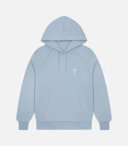 Trapstar Foundation Bluza z Kapturem – Jasny Niebieski