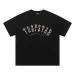 Czarna koszulka Trapstar Irongate Arch Gel
