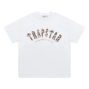 Biała koszulka Trapstar Irongate Arch Gel