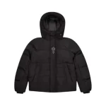 Czarna kurtka z kapturem Trapstar Irongate AW23
