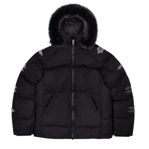 Trapstar Irongate Chenille Sleeves Kurtka Puchowa – Czarny