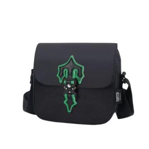 Torba Trapstar Irongate T Crossbody Czarna z Zielonym