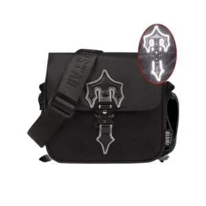 Trapstar Irongate T Torba Listonoszka – Czarny Szary