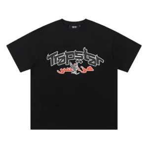 Czarna koszulka Trapstar SS24 It’s A Secret | Streetwear męska