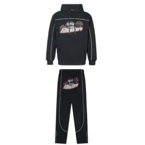 Czarny dres Trapstar Shooters